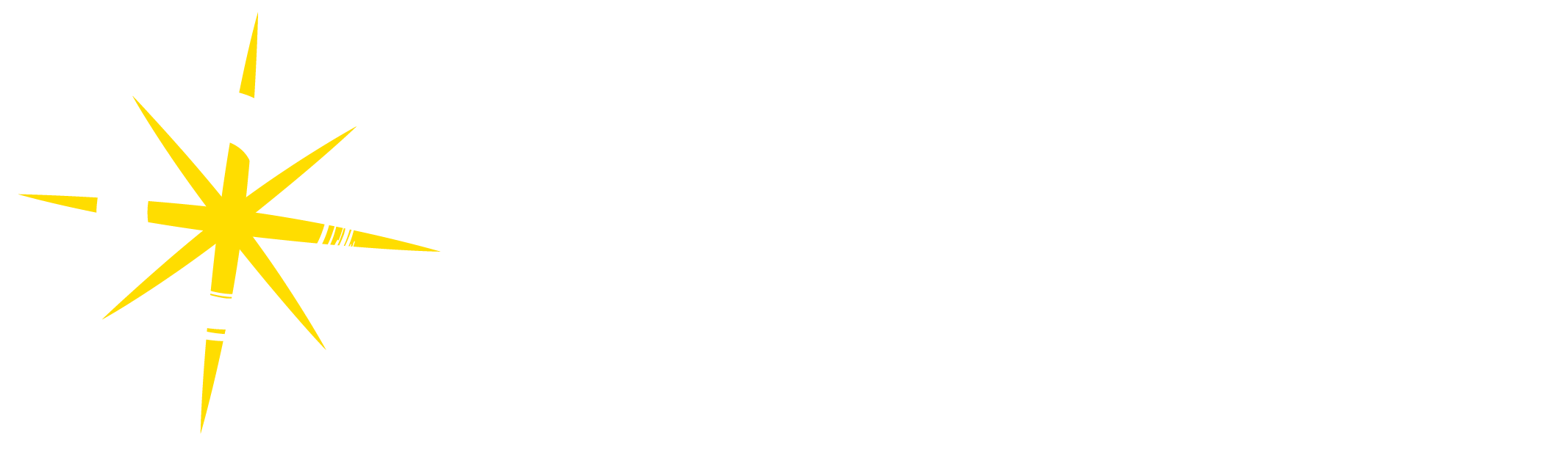 The logo of Capital City Public Charter School featuring white and yellow colors with a star design.